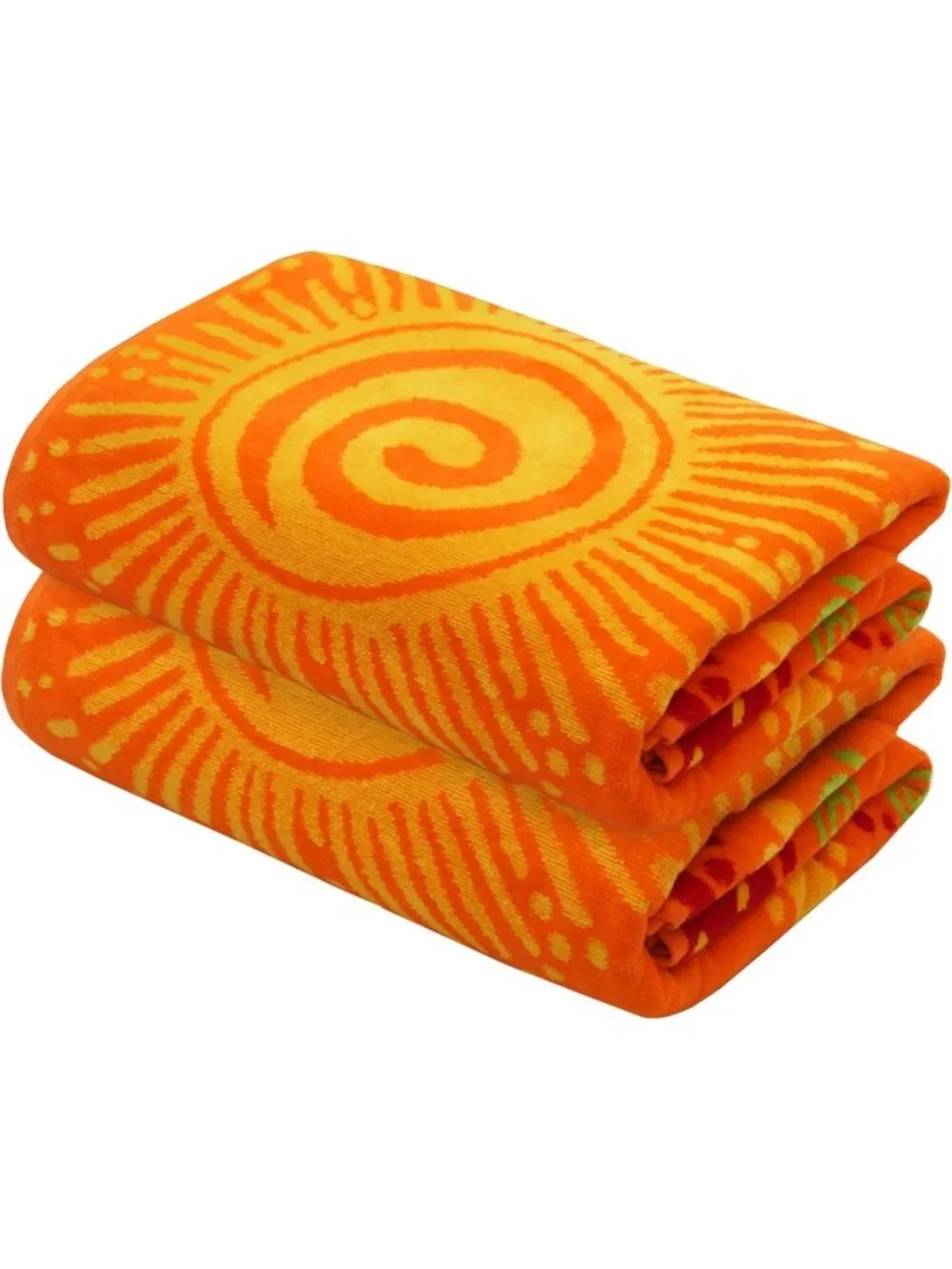 Oversized XXL Beach Towels 2 Pack - Extra Large 7ft Soft Cotton Blanket